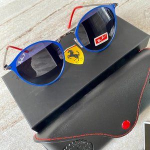 NWT RB3602 Ferrari Metal Frame Polarized Sunglasses 51MM